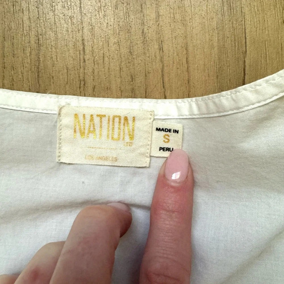 Nation LTD ruffle blouse - Picture 3 of 4